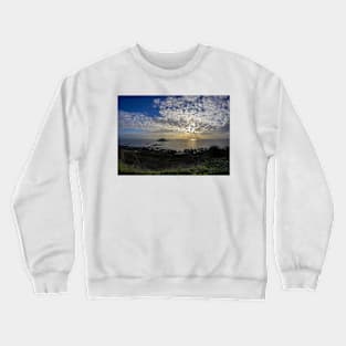 Mewstone Sunset from Wembury Point Crewneck Sweatshirt